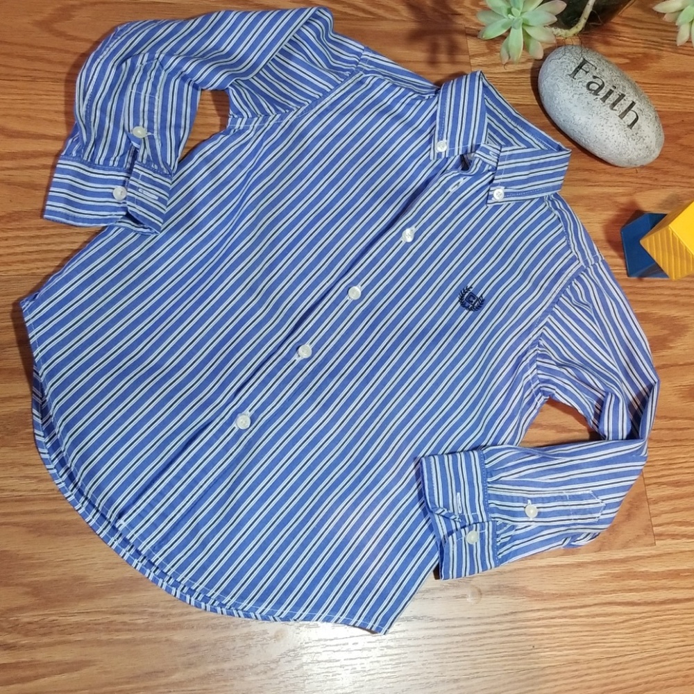 Chaps button down dress shirt size 4